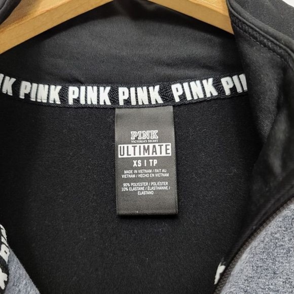 PINK Ultimate Zip Pullover, Size XS - Picture 5 of 11